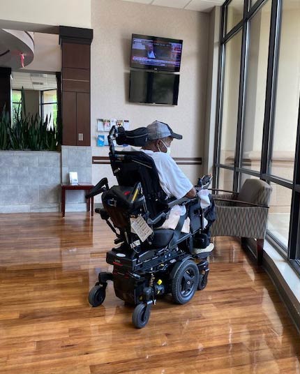 Man-in-wheelchair