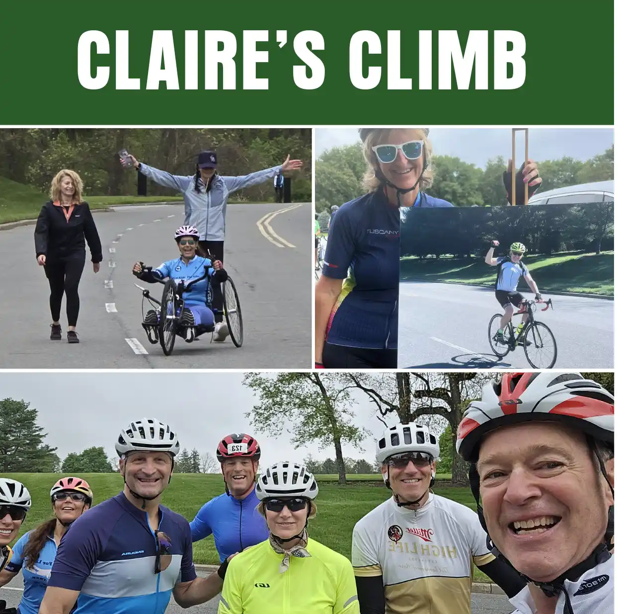 Claire's climb header 2026 Mobile 1