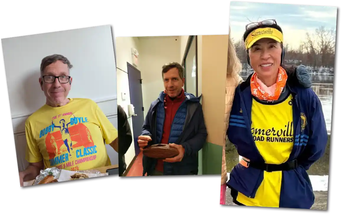 Julia Kim Boston Marathon left