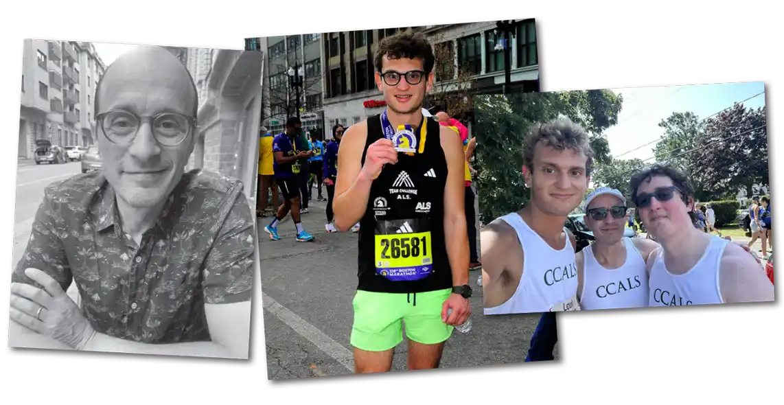 Louis Adamian Boston Marathon Right