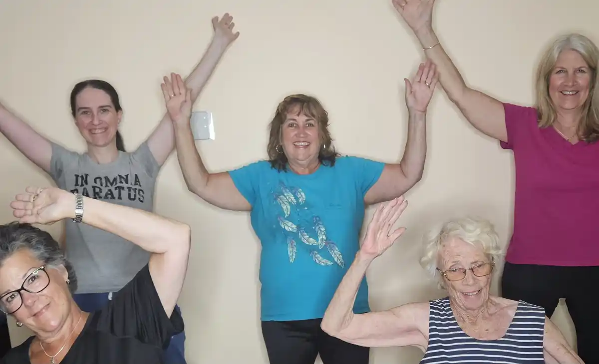 Yoga class